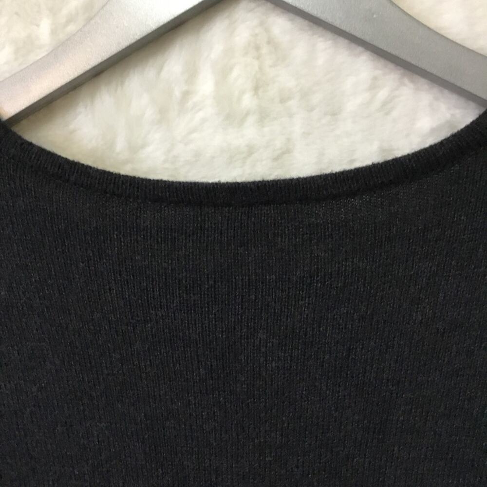 Loft Gray Long Sleeve Sweater Dress - Picture 3 of 9